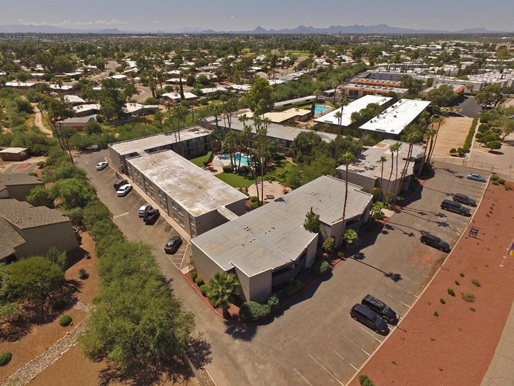 Arial View Of Catalina Vista at Canyon Vista Apartments in Tucson, AZ